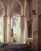 Pieter Saenredam the lnterior of the buurkerk at utrecht oil